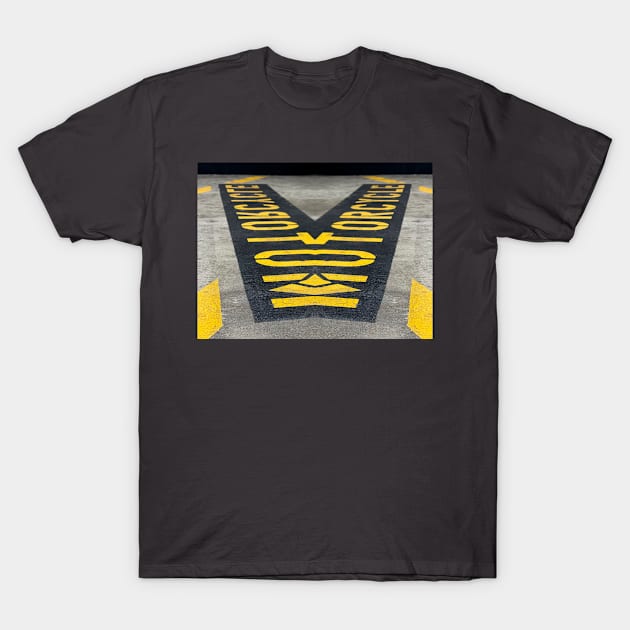 Motorcycle Parking Only T-Shirt by Handy Unicorn